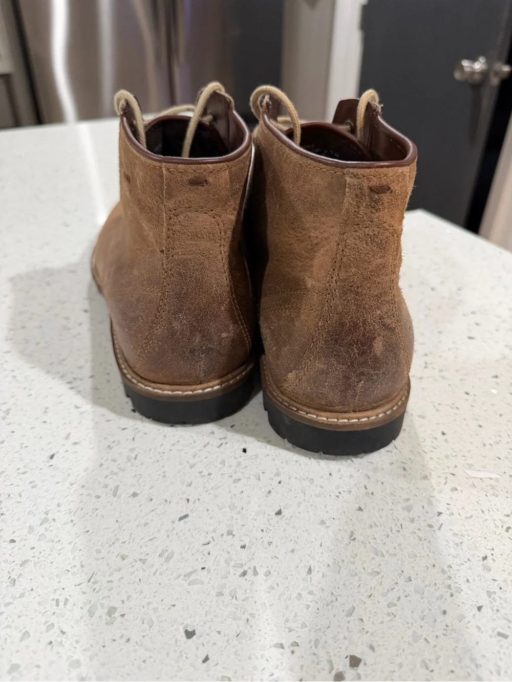 Cole Haan Brown Suede Chukka Boots - Lace-Up